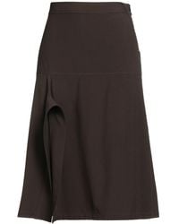Lemaire - Midi Skirt Virgin Wool - Lyst