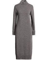 Eleventy - Midi Dress - Lyst