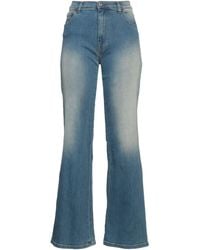 Please - Denim Trousers - Lyst