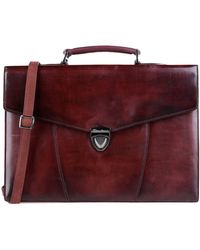 santoni briefcase