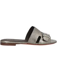 Santoni - Sandals Leather - Lyst