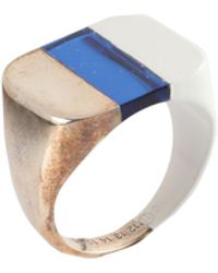 Maison Margiela Bague - Bleu