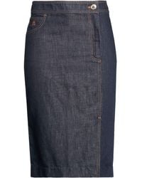 Moorer - Denim Skirt - Lyst