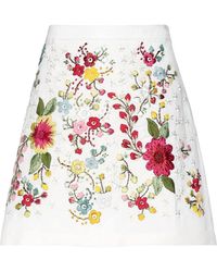 WANDERING - Mini Skirt Cotton, Linen - Lyst