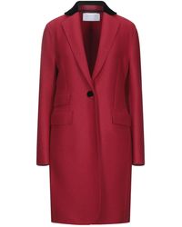 Harris Wharf London Manteau long - Rouge