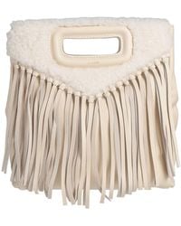 Maje - Handbag Sheepskin, Polyester - Lyst