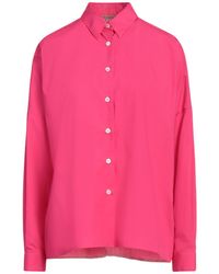 Accademia - Fuchsia Shirt Cotton - Lyst