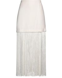 Sea - Cream Maxi Skirt Polyester, Viscose - Lyst