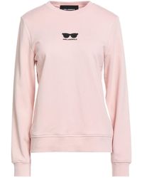 Karl Lagerfeld - Light Sweatshirt Organic Cotton - Lyst