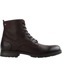 Botas JACK \u0026 JONES Hombre | Clásico Botas Amarillo / Honey - OC Legends