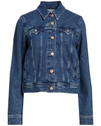 7 For All Mankind - Denim Outerwear Cotton, Elastane - Lyst