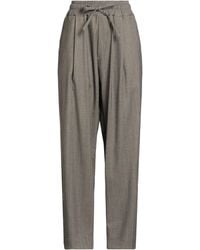 hinnominate - Khaki Pants Polyester, Rayon, Elastane - Lyst