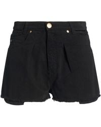 Pinko - Denim Denim Shorts Cotton - Lyst