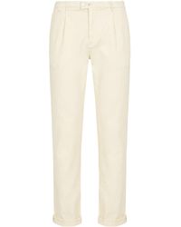 Tramarossa - Ivory Pants Cotton, Polyester, Elastane - Lyst
