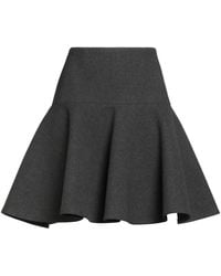 Paule Ka - Mini Skirt Viscose, Wool - Lyst