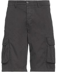 40weft - Steel Shorts & Bermuda Shorts Cotton - Lyst