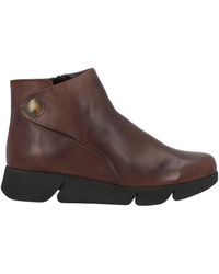 The Flexx - Dark Ankle Boots Leather - Lyst
