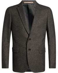 Paoloni - Blazer Wool, Polyester, Polyamide, Elastane - Lyst