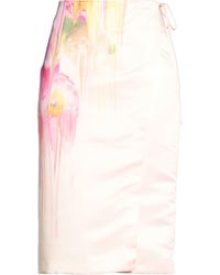 Blumarine - Light Midi Skirt Polyester - Lyst