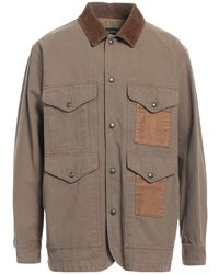 Comme des Garçons - Khaki Jacket Cotton, Polyester, Polyurethane - Lyst