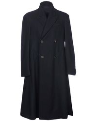Lyst - Vivienne Westwood Rabbit Fur Collar Coat in Black for Men