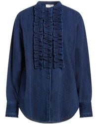 forte_forte - Denim Shirt Cotton - Lyst