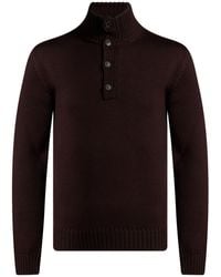 Alpha Studio - Turtleneck Merino Wool - Lyst