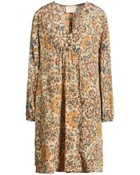 Momoní - Mini Dress Silk - Lyst