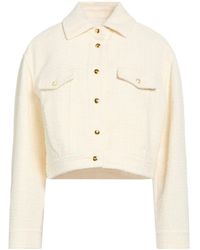 Pinko - Jacket Polyester, Cotton, Acrylic, Metallic Fiber, Wool - Lyst