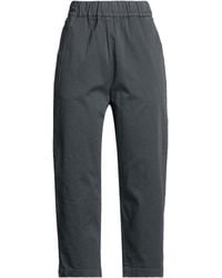 Barena - Charcoal Pants Cotton, Elastane - Lyst