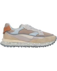 HIDNANDER - Sneakers Soft Leather, Textile Fibers - Lyst