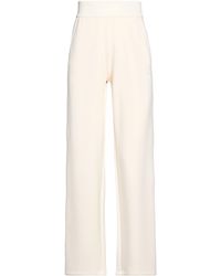 ARMANI EXCHANGE - Ivory Pants Polyester, Viscose, Elastane - Lyst