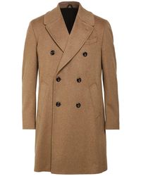 Luigi Bianchi - Sand Coat Virgin Wool - Lyst