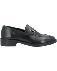 Emanuélle Vee - Loafers Leather - Lyst