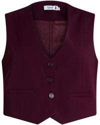 Please - N8 Tailored Vest Polyester - Lyst