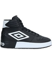 Sneakers alta in pelle bianca