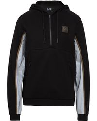 EA7 - Sweatshirt Cotton, Polyester - Lyst