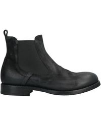 Hombre Zapatos de Botas de Botas informales Botines de caña alta Premiata de Cuero de color Negro para hombre 