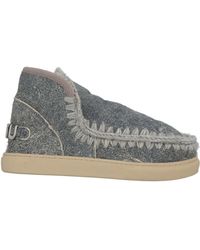 Mou - Ankle Boots Textile Fibers, Sheepskin, Wool - Lyst