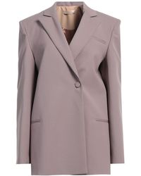 Ssheena - Blazer Polyethylene, Virgin Wool, Elastane - Lyst