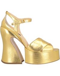 Rochas - Sandals Lambskin - Lyst