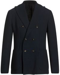 Santaniello - Midnight Blazer Polyester, Wool, Elastane - Lyst