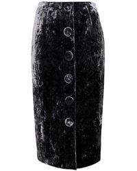 Vivetta - Midi Skirt Polyester, Viscose, Elastane, Polyurethane - Lyst