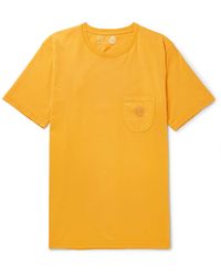 Universal Works T-shirt - Yellow