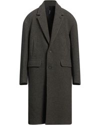 Hevò - Coat Virgin Wool, Polyamide - Lyst