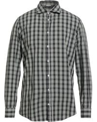 Massimo Alba - Dark Shirt Cotton - Lyst