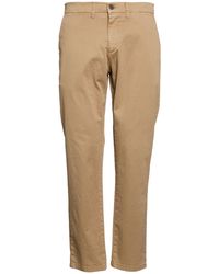 Bomboogie - Khaki Pants Cotton, Elastane - Lyst