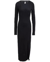 Helmut Lang - Maxi Dress Cotton - Lyst