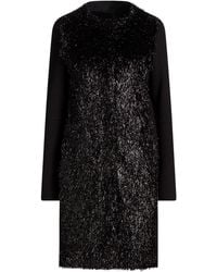 Herno - Overcoat & Trench Coat Virgin Wool, Polyamide, Elastane - Lyst