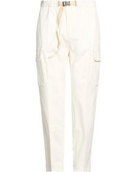 Squad² - Cream Pants Cotton, Elastane - Lyst